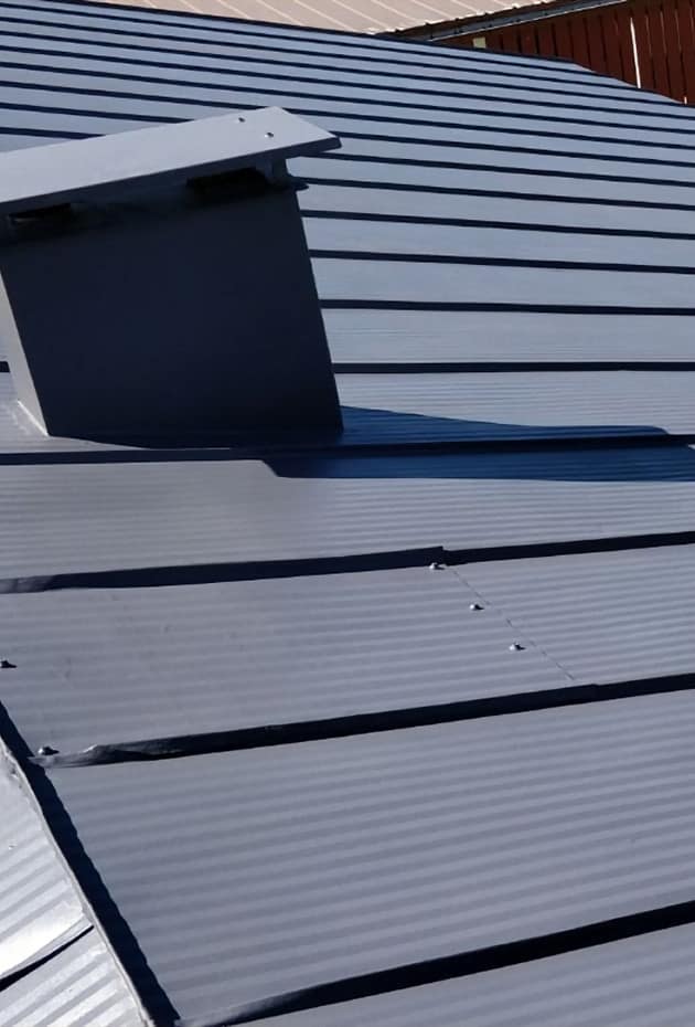 Peltikatto Peltikaton maalaus, Oulun seutu.